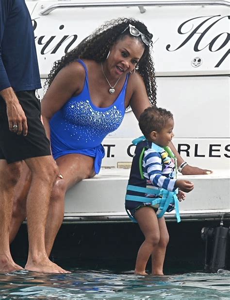 vivica fox in bikini|Vivica A. Fox Stuns In Silver Swimsuit & More Pieces Amid。